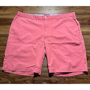 Peter Millar Shorts Mens 40 Pink Chino Performance Wicking Crown Sport Golf